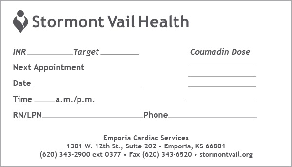 F0454 881204_Emporia Heart Services Anti-Coag card.v2025_FN