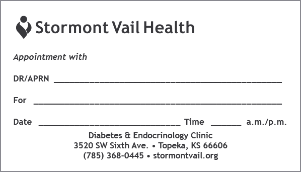 F0774 Diabetes & Endocrinology ApptCrd 3680445 SV 6-25-26