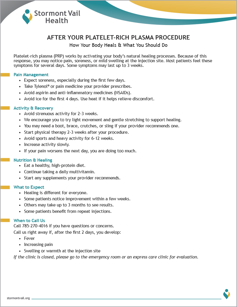 F0971 2026 PRP Therapy Handout v2-2 preview